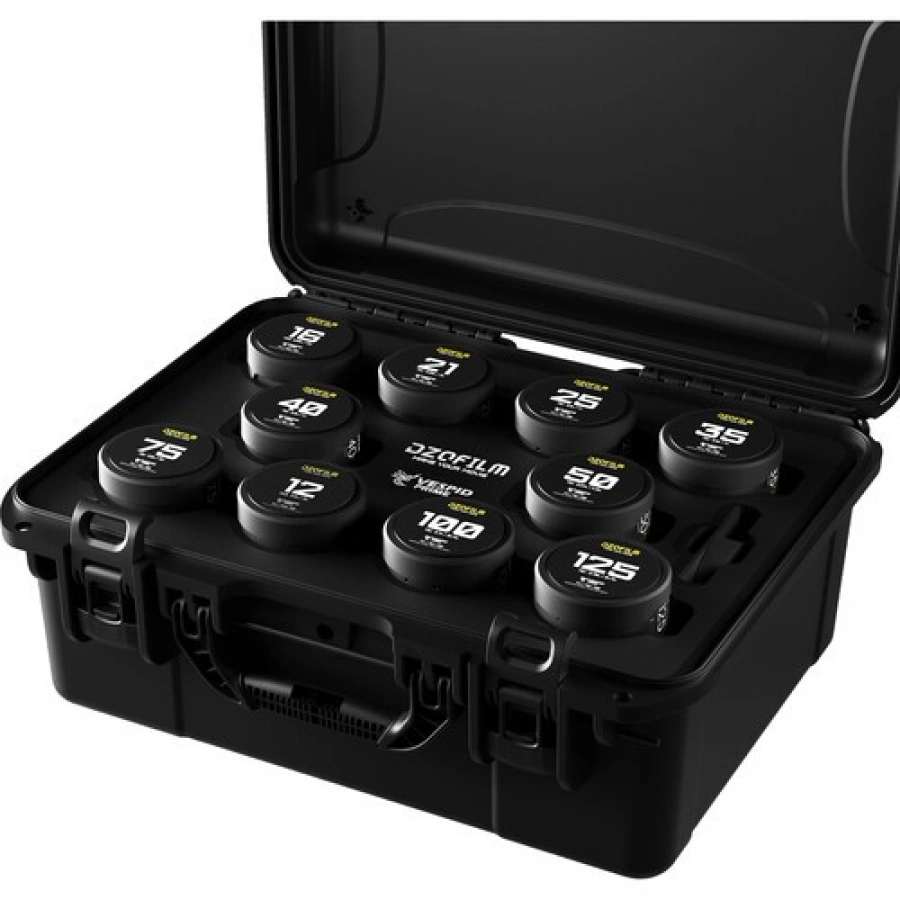 DZOFilm VESPID Prime Cine 10-Lens Kit | ARRI PL & Canon EF Mounts