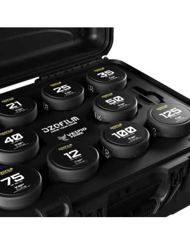 DZOFilm VESPID Prime Cine 10-Lens Kit | ARRI PL & Canon EF Mounts