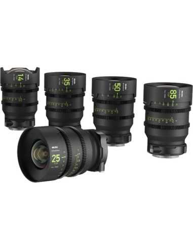 NiSi ATHENA Prime T2.4/1.9 Full-Frame 5-Lens Kit (PL Mount) | Cine Lenses | CAM TOOLS Middle East | NISI