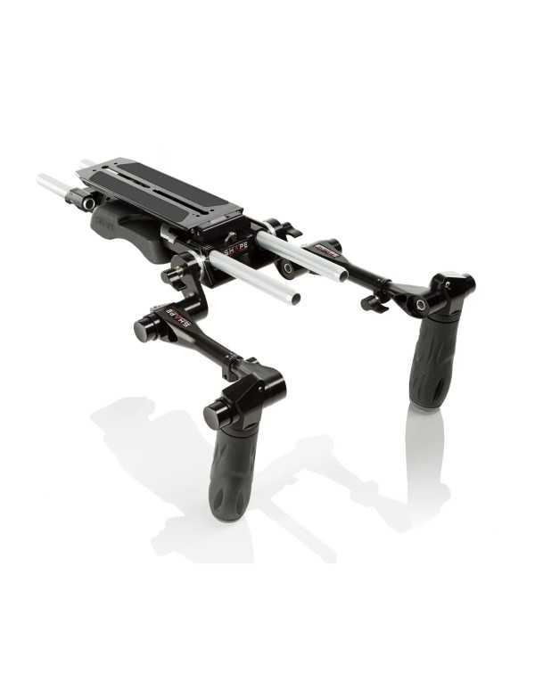 SHAPE BP12 REVOLT VCT Universal Baseplate with Telescopic Handles | cages, Rigs & Handles | CAM TOOLS Middle East | SHAPE