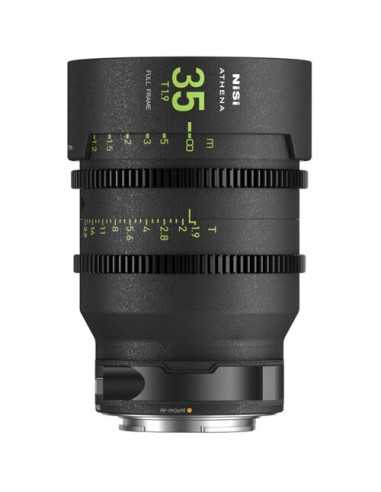 NiSi ATHENA PRIME 35mm T1.9 Full-Frame Lens (RF Mount) | Cine Lenses | CAM TOOLS Middle East | NISI