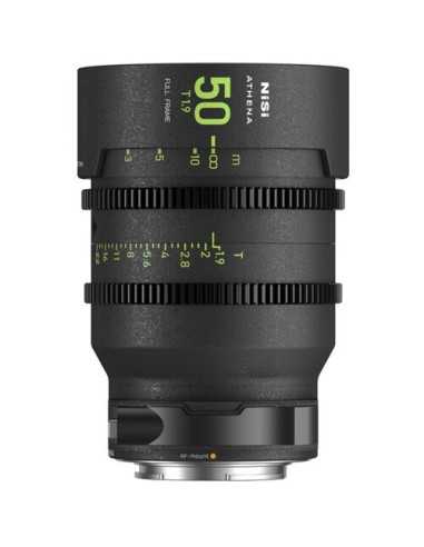 NiSi ATHENA PRIME 50mm T1.9 Full-Frame Lens (RF Mount) | Cine Lenses | CAM TOOLS Middle East | NISI