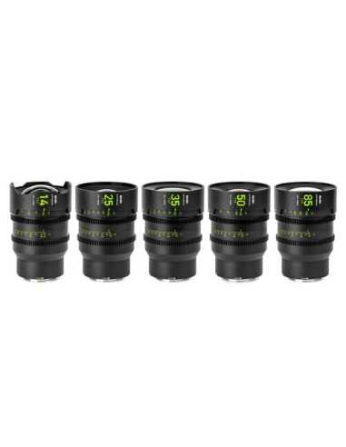 NiSi ATHENA PRIME T2.4/1.9 Full-Frame 5-Lens Kit (E Mount) | Cine Lenses | CAM TOOLS Middle East | NISI