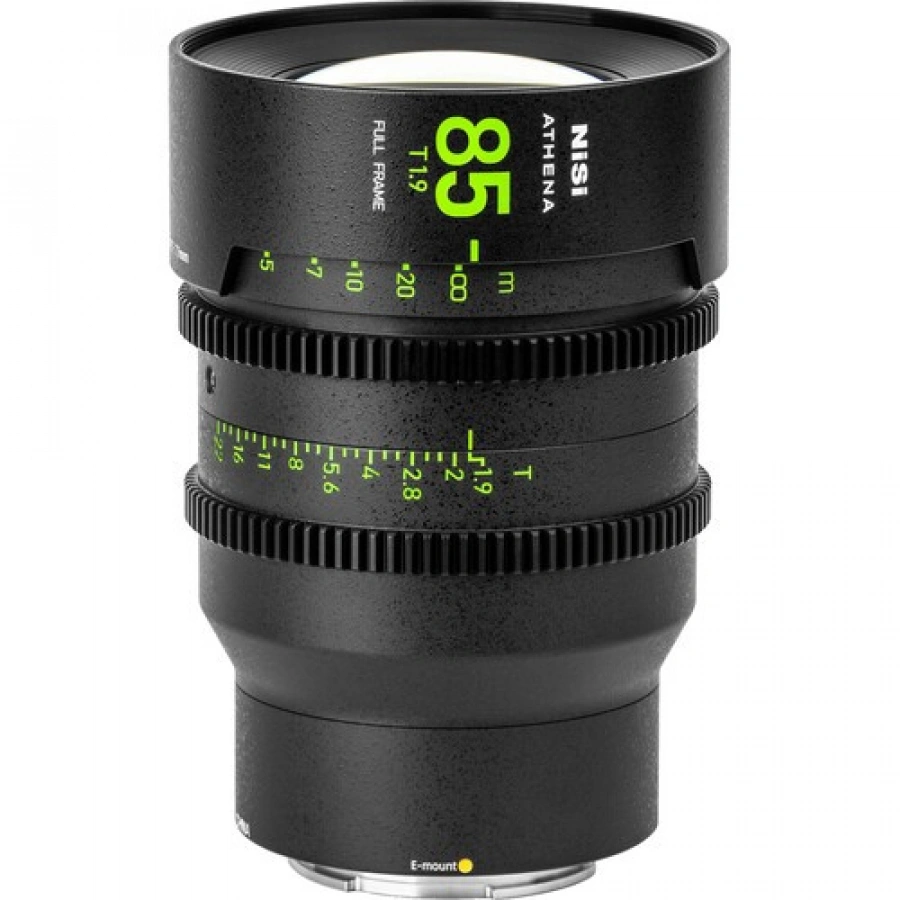 NiSi ATHENA PRIME 85mm T1.9 Full-Frame Lens (E Mount)