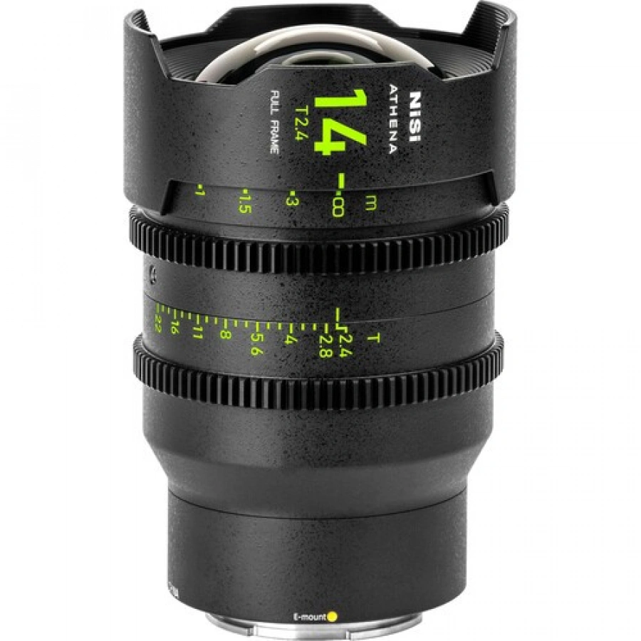 NiSi ATHENA PRIME 14mm T2.4 Full-Frame Lens (E Mount)