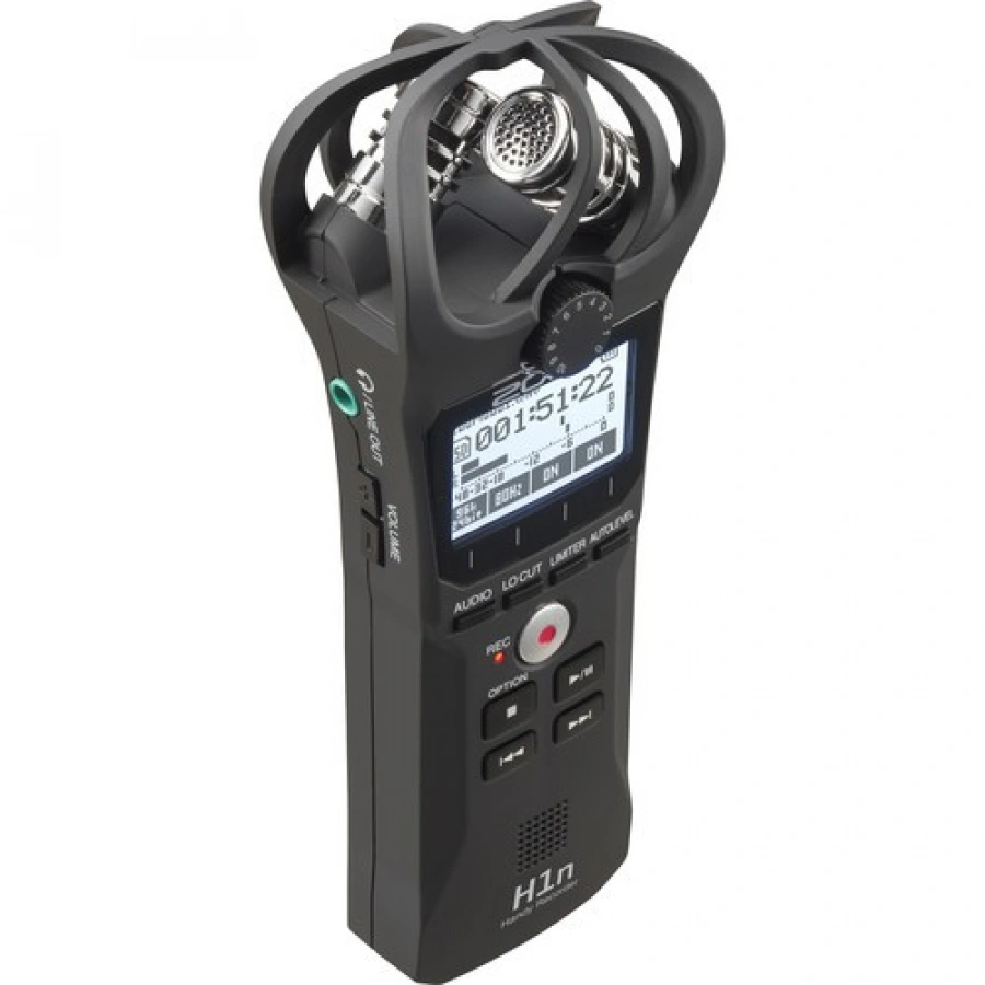 Zoom H1n 2-Input / 2-Track Portable Handy Recorder with Onboard X/Y Microphone
