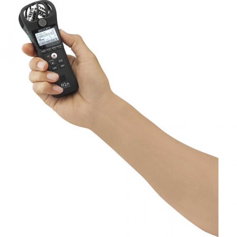Zoom H1n 2-Input / 2-Track Portable Handy Recorder with Onboard X/Y Microphone