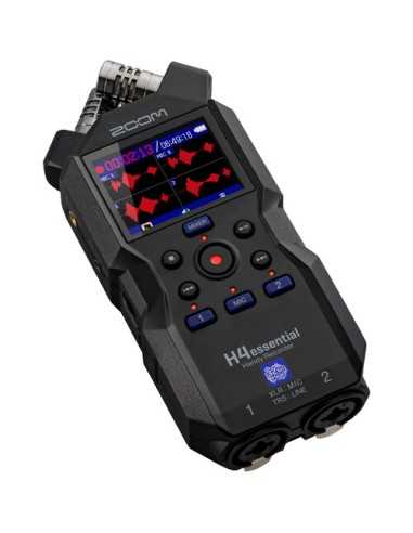 Zoom H4essential 4-Track 32-Bit Float Portable Audio Recorder | Digital Recorders | CAM TOOLS Middle East | ZOOM