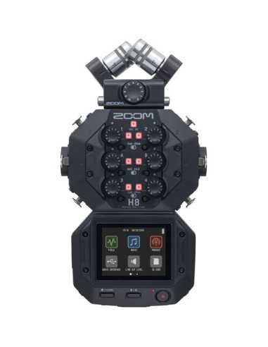 Zoom H8 8-Input / 12-Track Portable Handy Recorder | Digital Recorders | CAM TOOLS Middle East | ZOOM