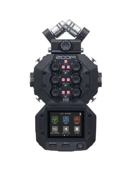 Zoom H8 8-Input / 12-Track Portable Handy Recorder