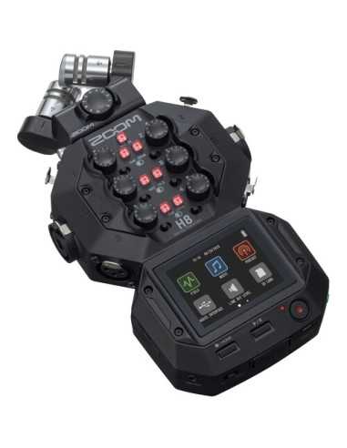 Zoom H8 8-Input / 12-Track Portable Handy Recorder