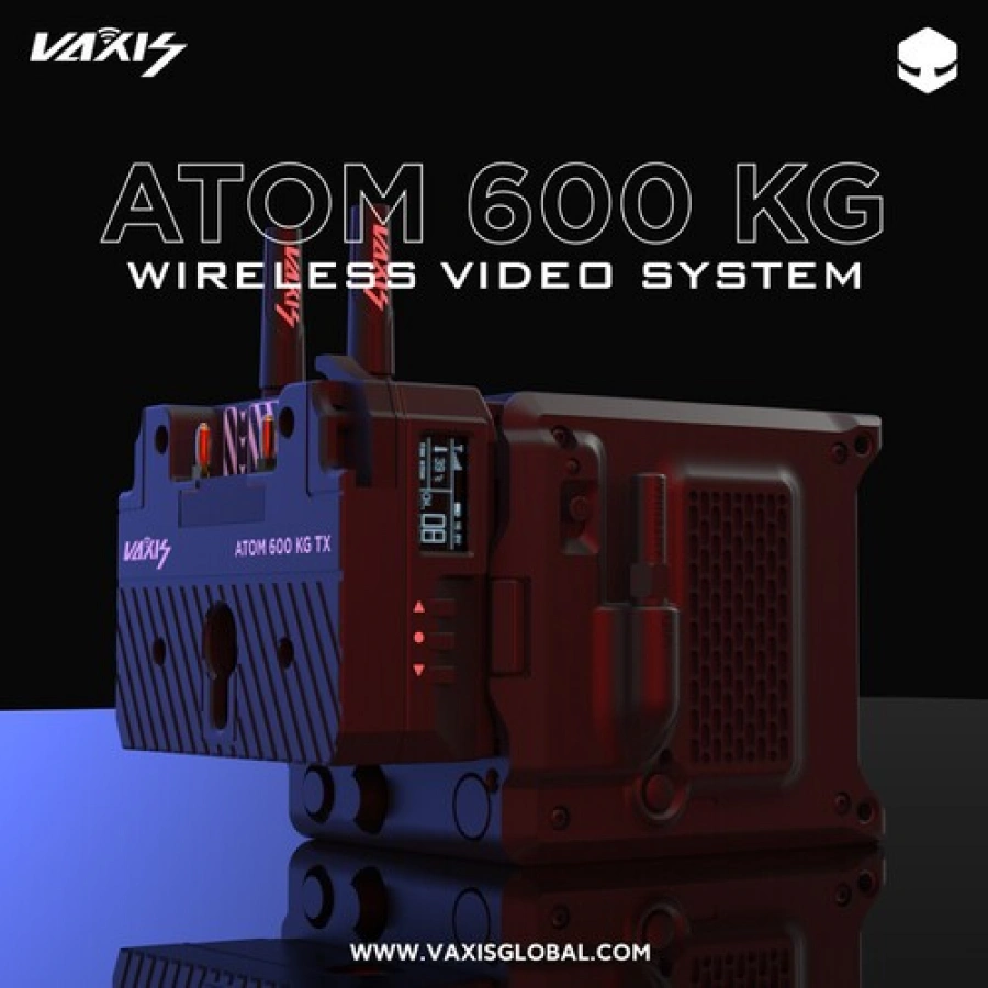 Vaxis ATOM 600 SDI Wireless Video System for RED KOMODO Gold Mount