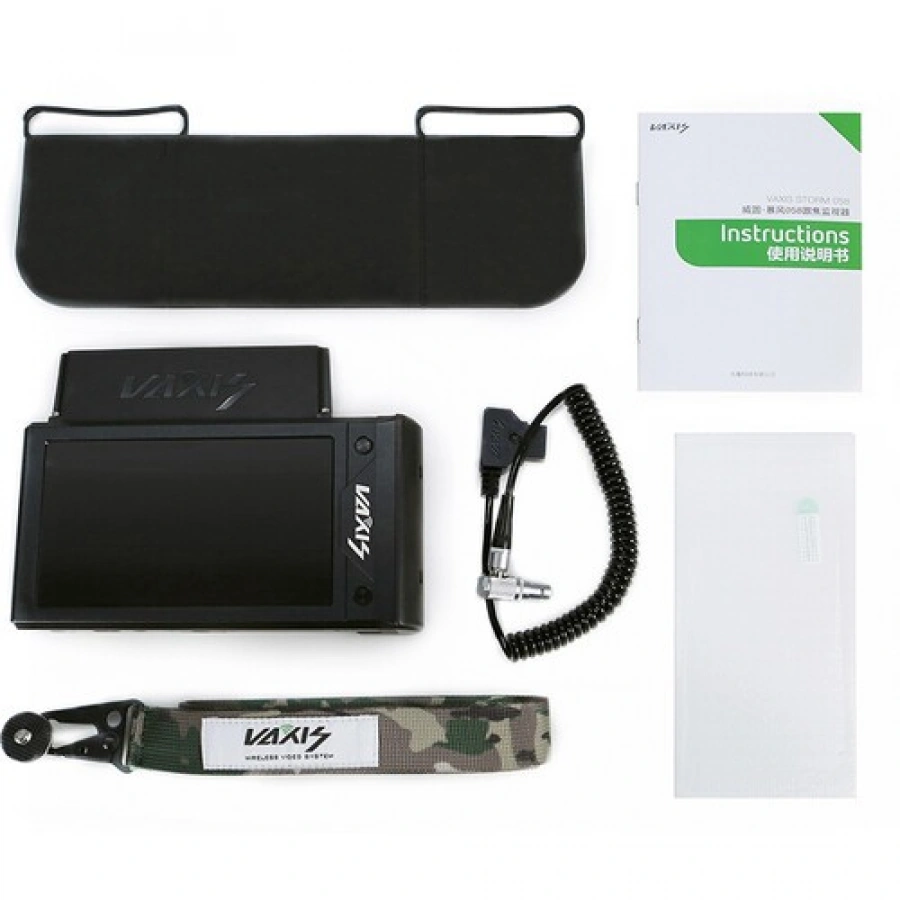 Vaxis Storm Focus 058 Wireless Receiver Monitor with Built-In 5.5" Display & Dual L-Series Plate