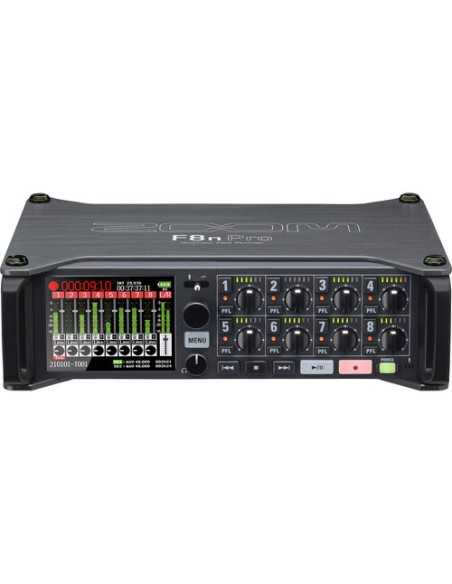 Zoom F8n Pro 8-Input / 10-Track Multitrack Field Recorder