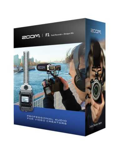 Zoom F1-SP 2-Input / 2-Track Portable Field Recorder with Shotgun Microphone