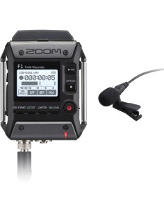 Zoom F1-LP Portable Field Recorder with Lavalier Microphone