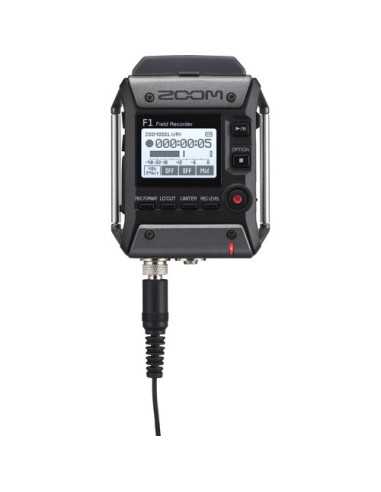 Zoom F1-LP Portable Field Recorder with Lavalier Microphone