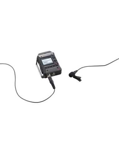 Zoom F1-LP 2-Input / 2-Track Portable Field Recorder with Lavalier Microphone