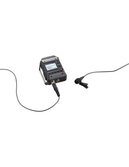 Zoom F1-LP 2-Input / 2-Track Portable Field Recorder with Lavalier Microphone