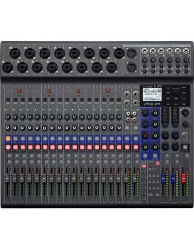 Zoom LiveTrak L-20 - 20-Input Digital Mixer & Multitrack Recorder