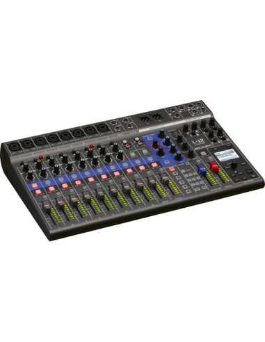 Zoom LiveTrak L-12 - 12-Channel Digital Mixer & Multitrack Recorder | Mixers & Preamps | CAM TOOLS Middle East | ZOOM