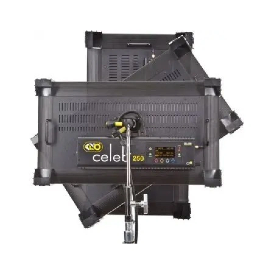 Kino Flo Celeb 250 DMX LED Fixture with Center Mount Kit with Flight Case