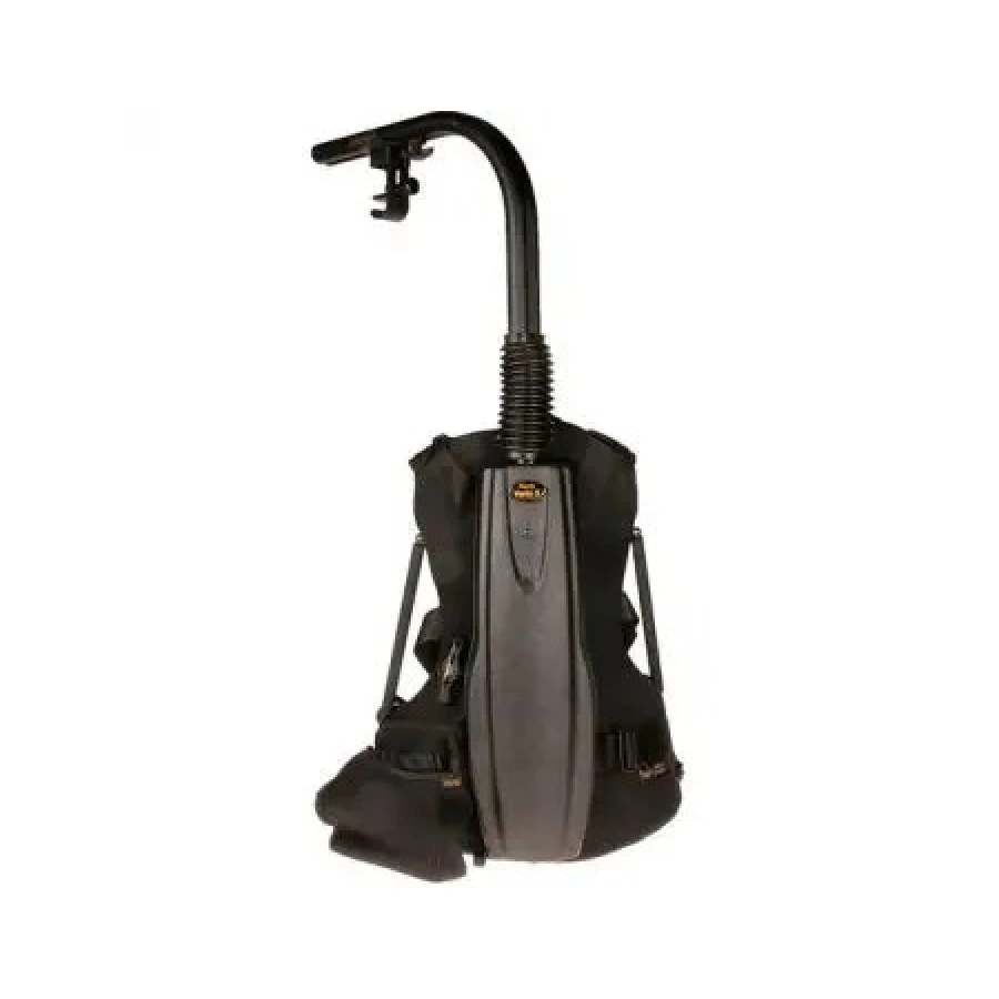 Easyrig Vario 5 Strong, Gimbalrig Vest Standard, Extended Arm + 130mm/5in and Standard Camera Hook