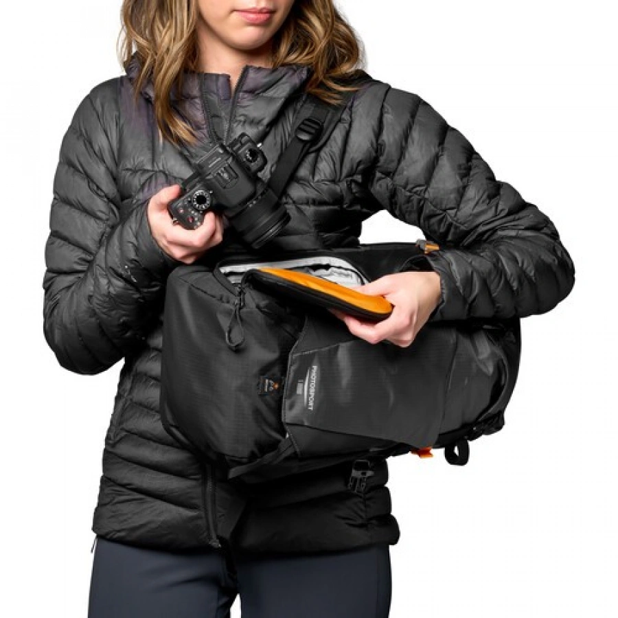 Lowepro PhotoSport BP 15L AW III Photo Backpack (Gray/Black)