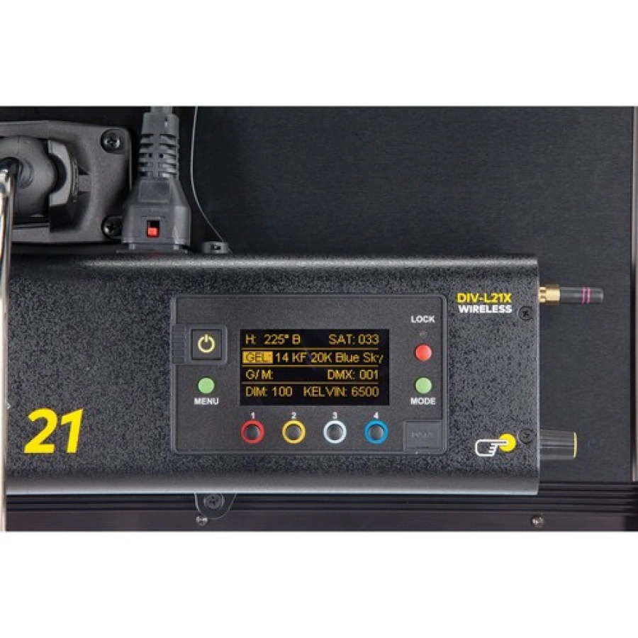 Kino Flo Diva-Lite 21 LED DMX Panel (Center Mount)