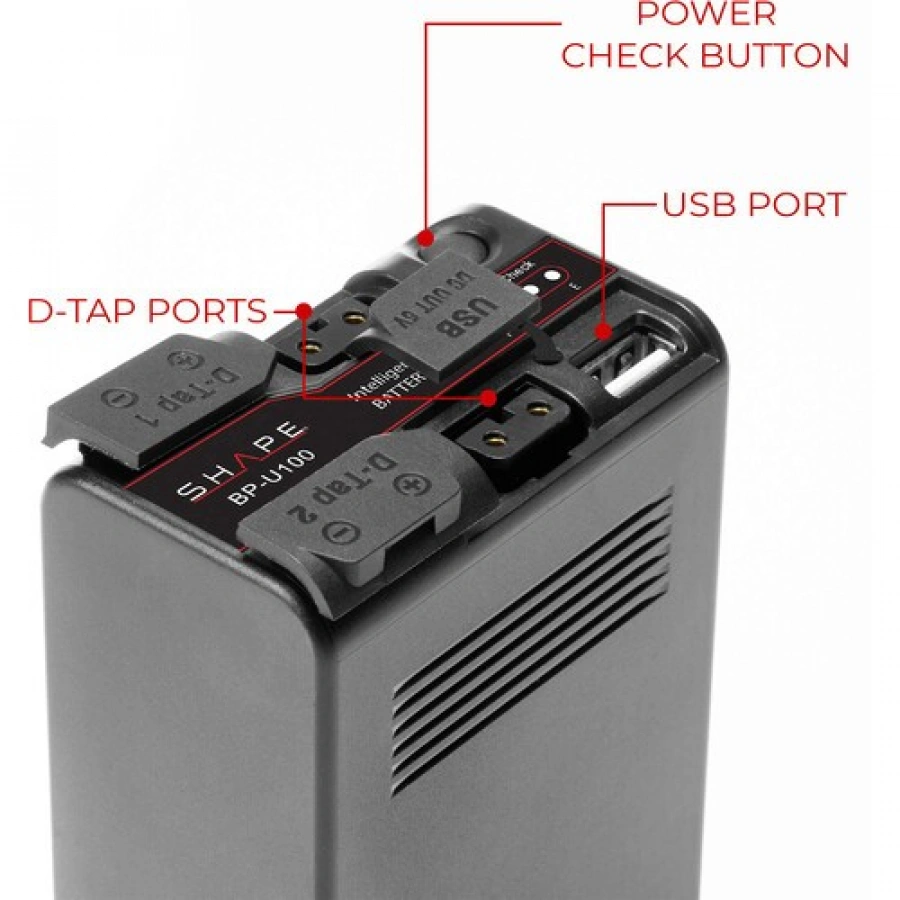 SHAPE BP-U100 Lithium-Ion Battery (6800 mAh)
