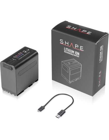 SHAPE BP-975 Lithium-Ion Battery for Canon and RED KOMODO (7.4V, 7800mAh)