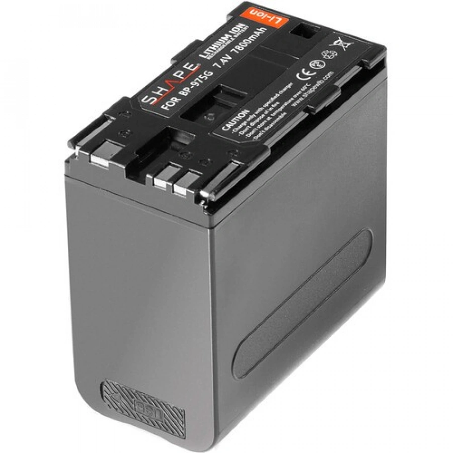 SHAPE BP-975 Lithium-Ion Battery for Canon and RED KOMODO (7.4V, 7800mAh)