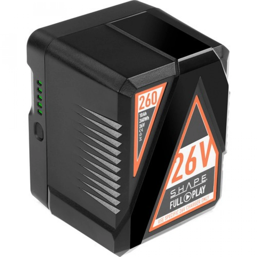 SHAPE FULL PLAY 26V 260Wh Lithium-Ion Battery (V-Mount)