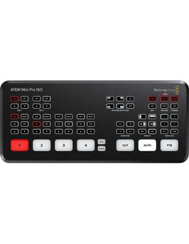 Blackmagic Design ATEM Mini Pro ISO HDMI Live Stream Switcher | Video Switcher | CAM TOOLS Middle East | BlackMagicDesign