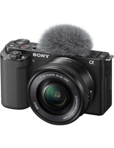 Sony ZV-E10 Mirrorless Camera with 16-50mm Lens (Black)