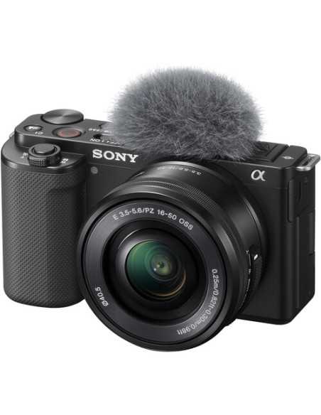 Sony ZV-E10 Mirrorless Camera with 16-50mm Lens (Black)