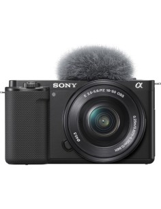 Sony ZV-E10 Mirrorless Camera with 16-50mm Lens (Black)