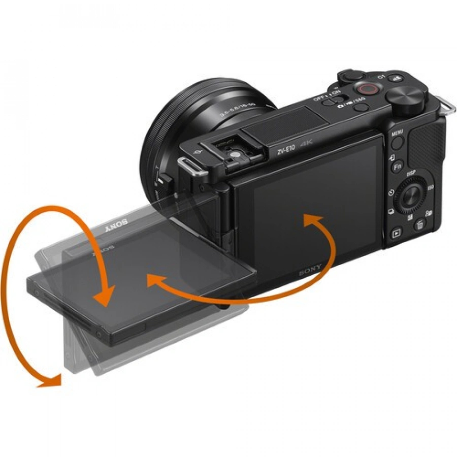 Sony ZV-E10 Mirrorless Camera Black | CamTools UAE