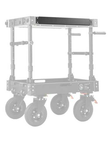 Inovativ Voyager 30 EVO Equipment Cart with X-Top Keyboard Shelf