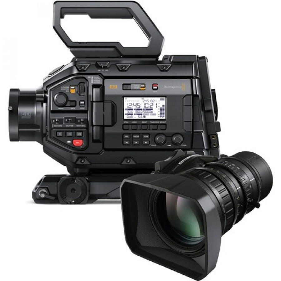 Blackmagic URSA Broadcast G2 with Fujinon LA16x8BRM-XB1A Lens