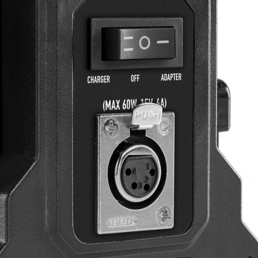 SHAPE FULL PLAY Intelligent 4-Bay Gold Mount Battery Charger