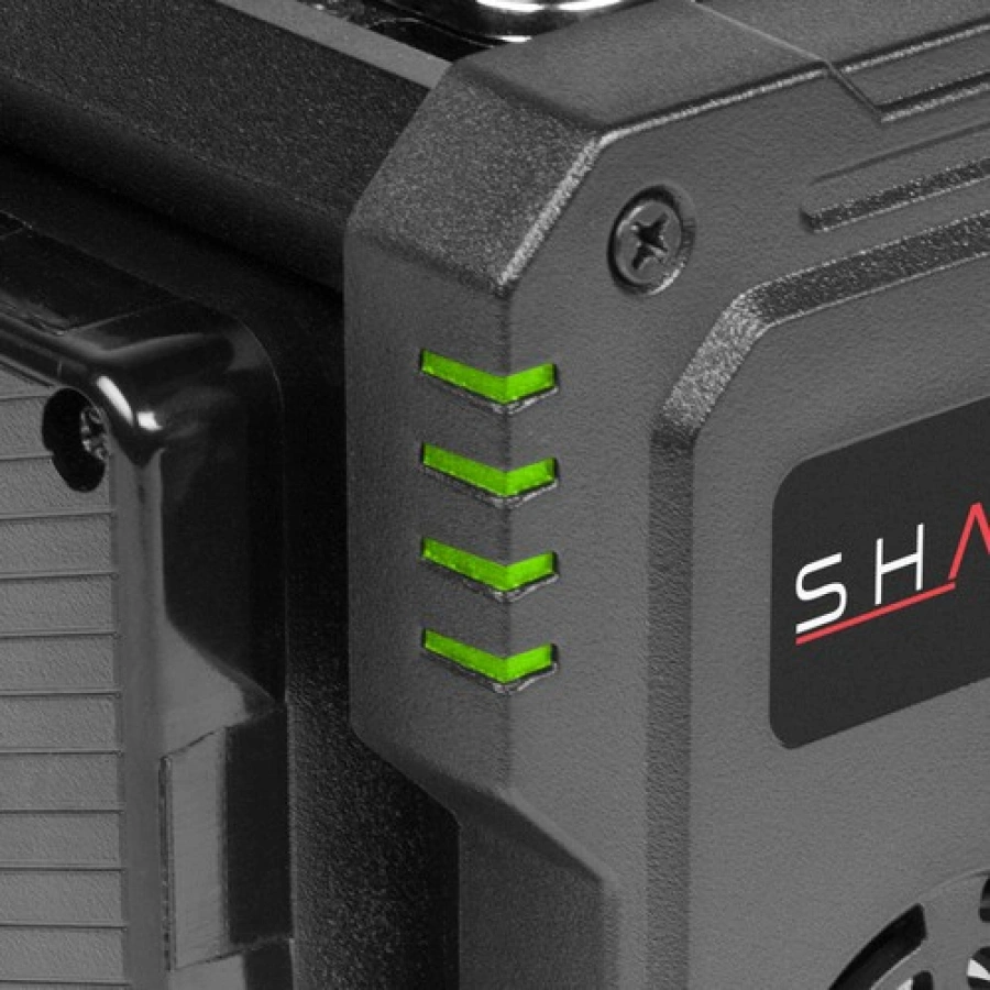 SHAPE FULL PLAY Intelligent 4-Bay Gold Mount Battery Charger