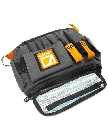 CineBags CB07 AC Pouch XL (Gray with Orange Webbing)