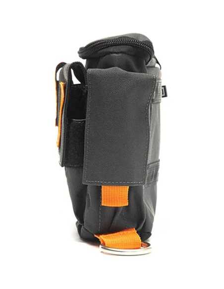 CineBags CB07 AC Pouch XL (Gray with Orange Webbing)