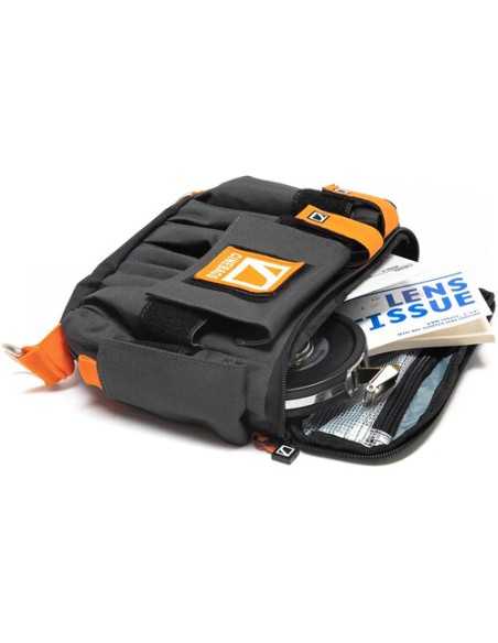 CineBags CB07 AC Pouch XL (Gray with Orange Webbing)