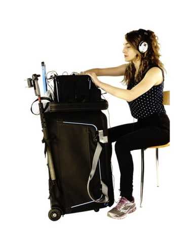 ORCA OR-48 ORCART Audio Accessory Bag with Extra Tray