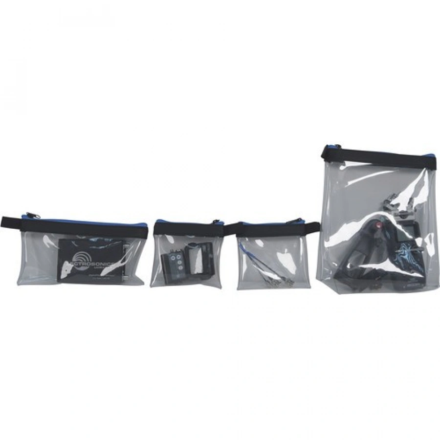 ORCA Transparent Pouch Set for Accessories (4-Pack)