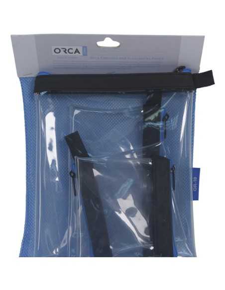 ORCA Transparent Pouch Set for Accessories (4-Pack)
