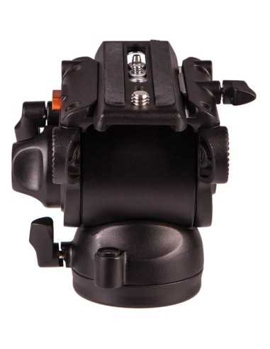 E-Image Studio Tripod with Geared Center Column and Fluid Head Kit