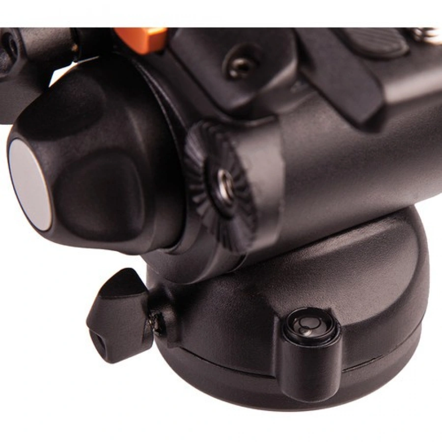 E-Image Studio Tripod with Geared Center Column and Fluid Head Kit